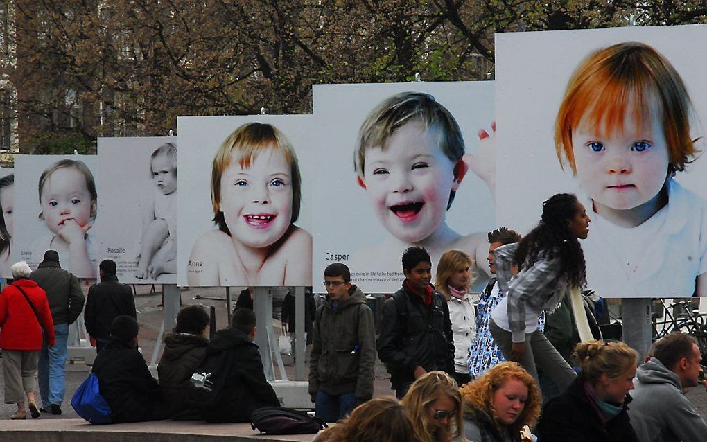 De Amerikaanse staat Indiana heeft abortus op grond van het downsyndroom verboden. beeld Ronald Bakker