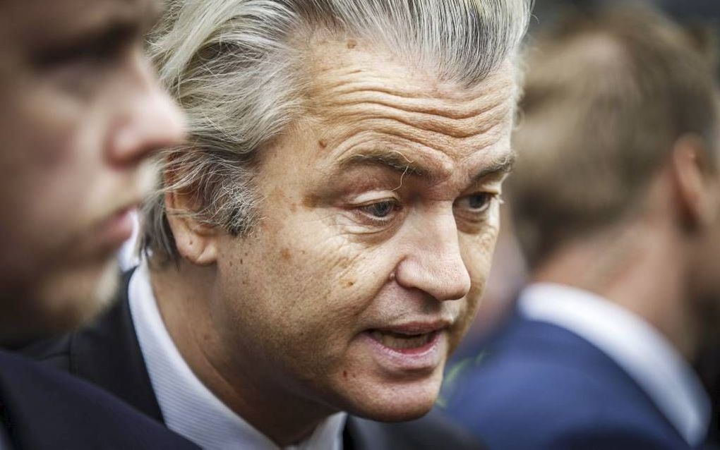 Wilders. beeld ANP, Remko de Waal