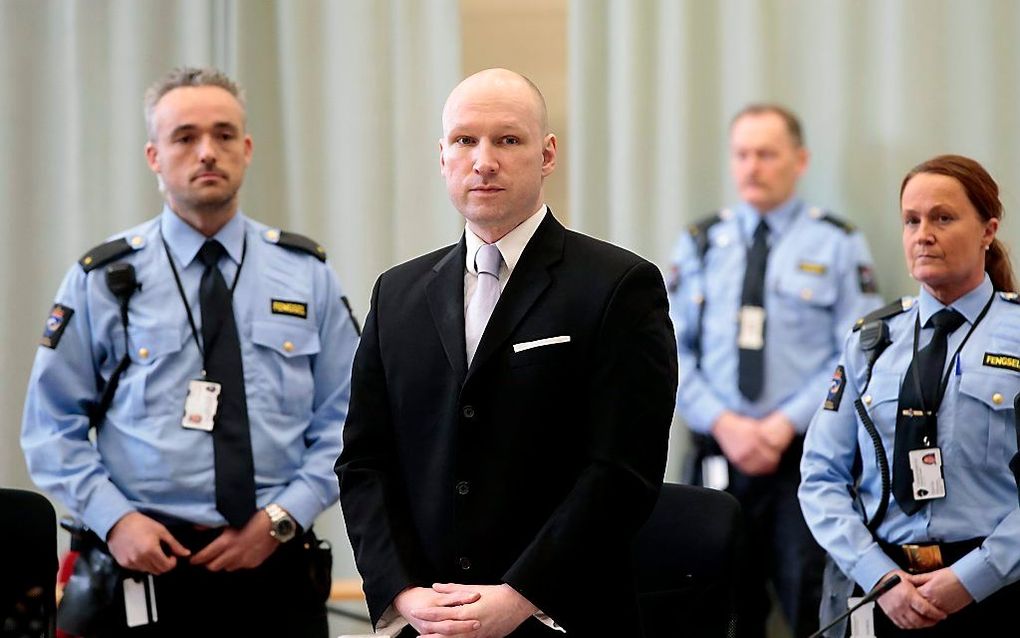 Breivik. Beeld EPA