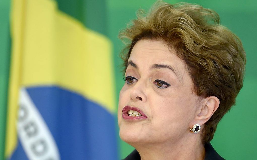 Rousseff. beeld AFP