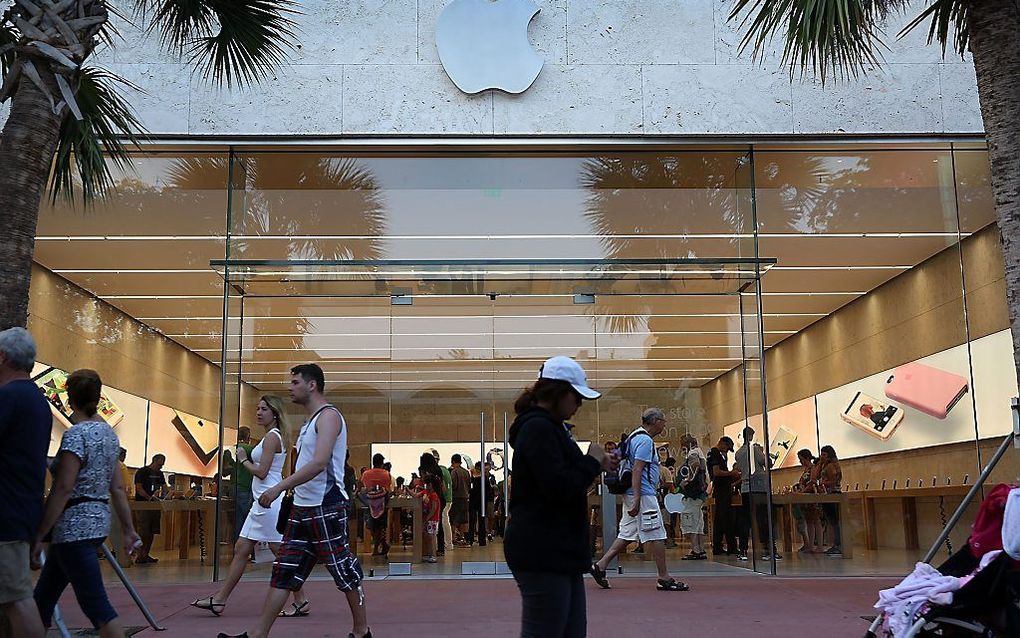 Applestore in Miami. Beeld AFP