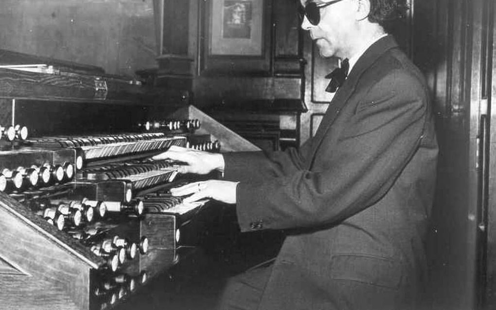 De Franse organist Jean Langlais overleed 25 jaar geleden. Beeld langlais.pagesperso-orange.fr