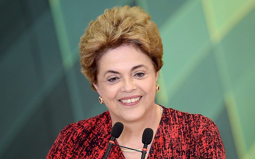 Dilma Rousseff. beeld AFP