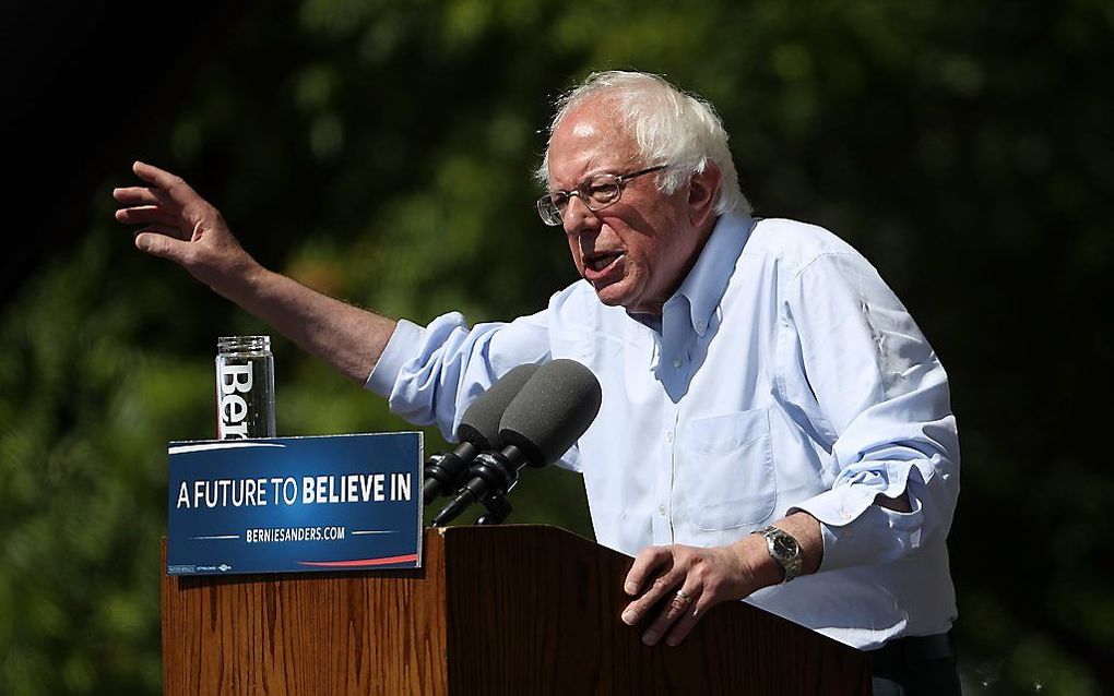 Sanders. beeld AFP