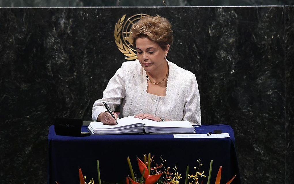 Rousseff. Beeld AFP