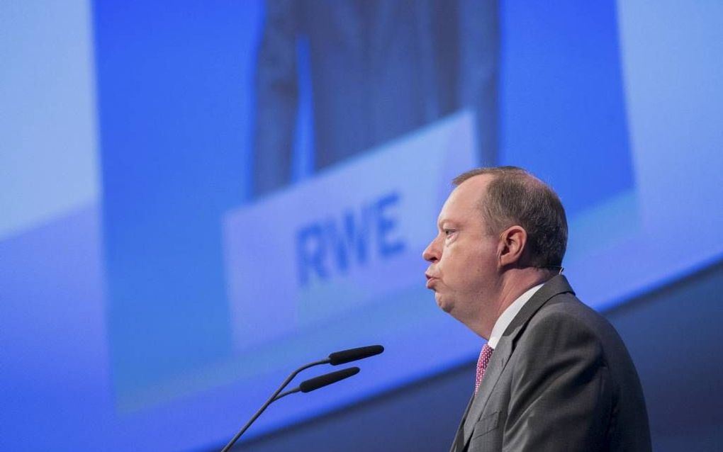 RWE-topman Peter Terium.  beeld AFP, Rolf Vennenbernd