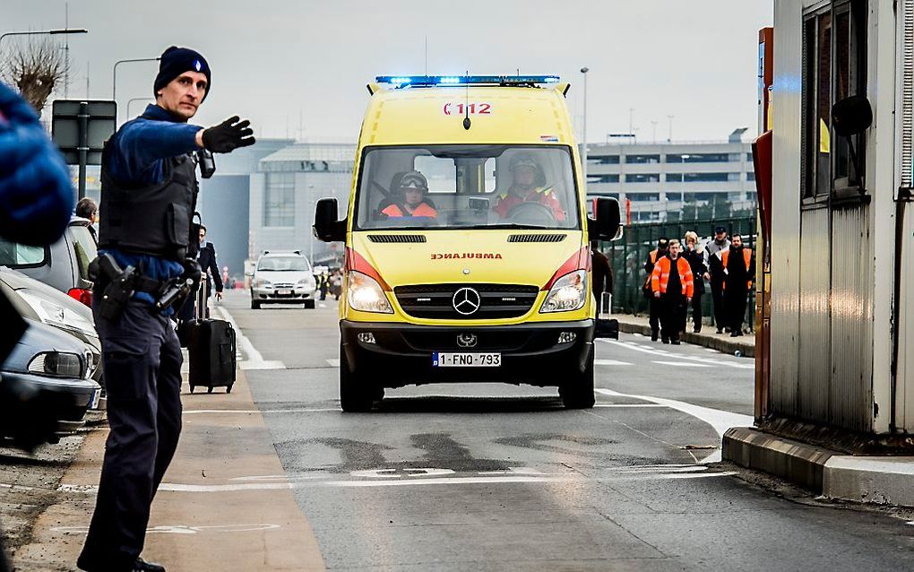 Meer dan zeven weken na de terreuraanslagen in Brussel liggen er nog altijd negentien slachtoffers van deze aanslagen in Belgisch ziekenhuizen, van wie vijf op de intensive care.  beeld AFP