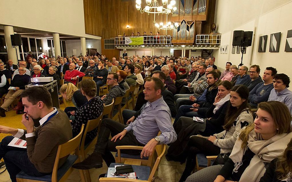 Een debatavond van de GZB over de bedreigde kerk.             Beeld RD, Anton Dommerholt