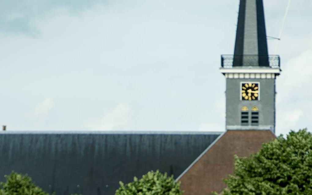 De hervormde kerk in Nieuw-Lekkerland. beeld ANP,Robin van Lonkhuijsen