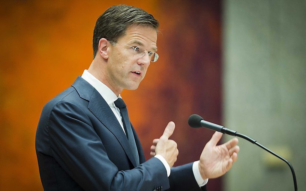 Minister-president Rutte. beeld ANP, Evert-Jan Daniels