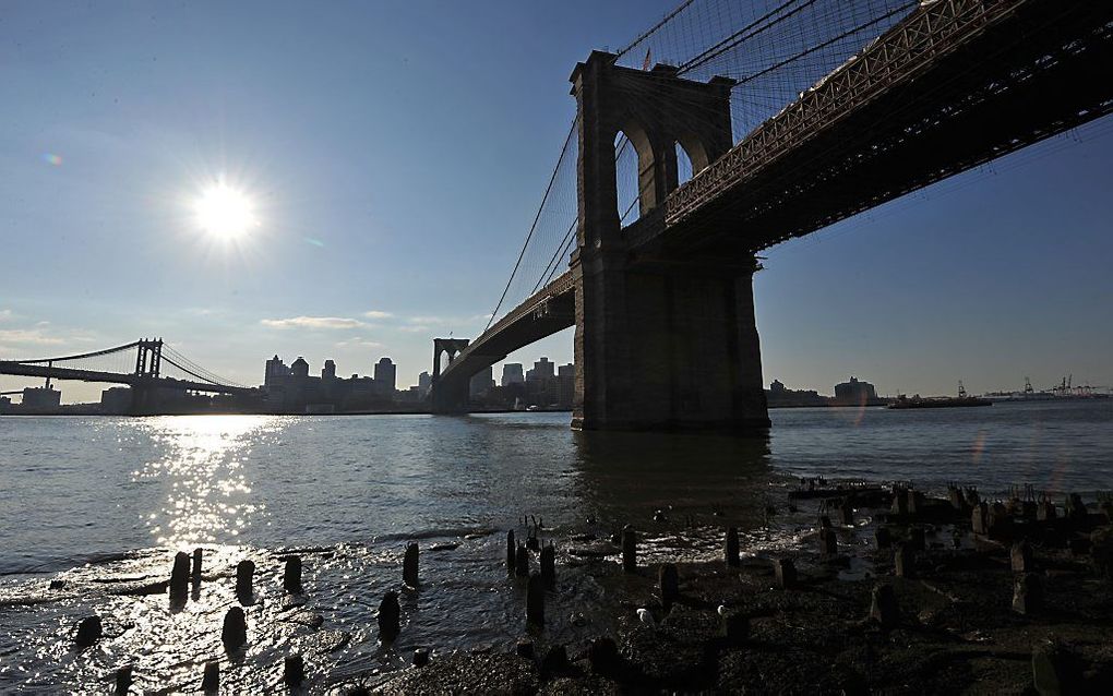 NEW YORK. NEW YORK. Het district Nassau in de Amerikaanse stad New York heeft deze week een wet aangenomen die bedrijven verbiedt zaken te doen met ondernemingen Israël economisch tegenwerken. beeld AFP