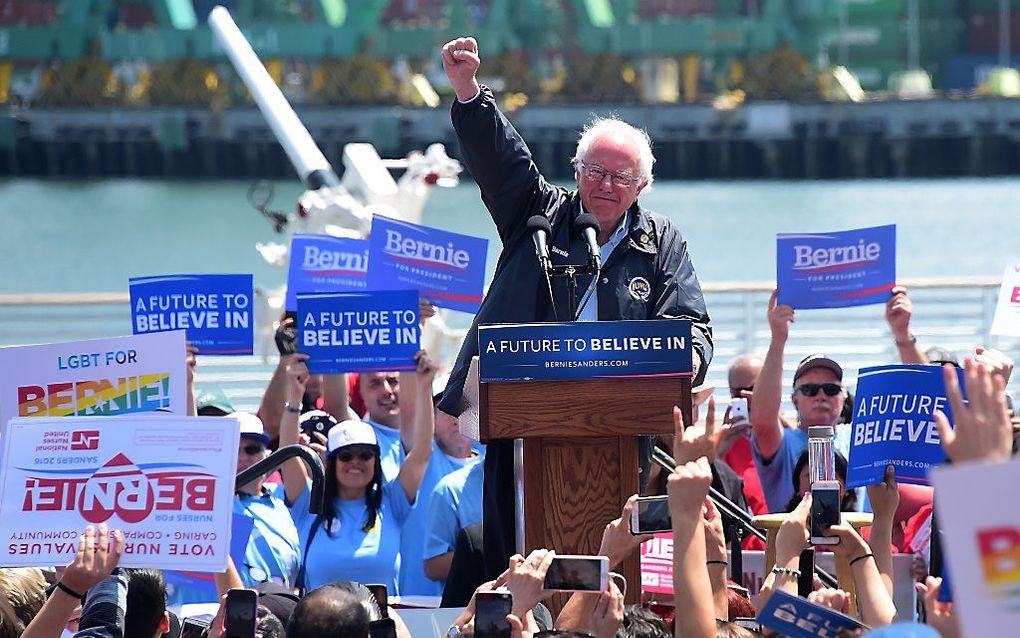 Bernie Sanders. beeld AFP