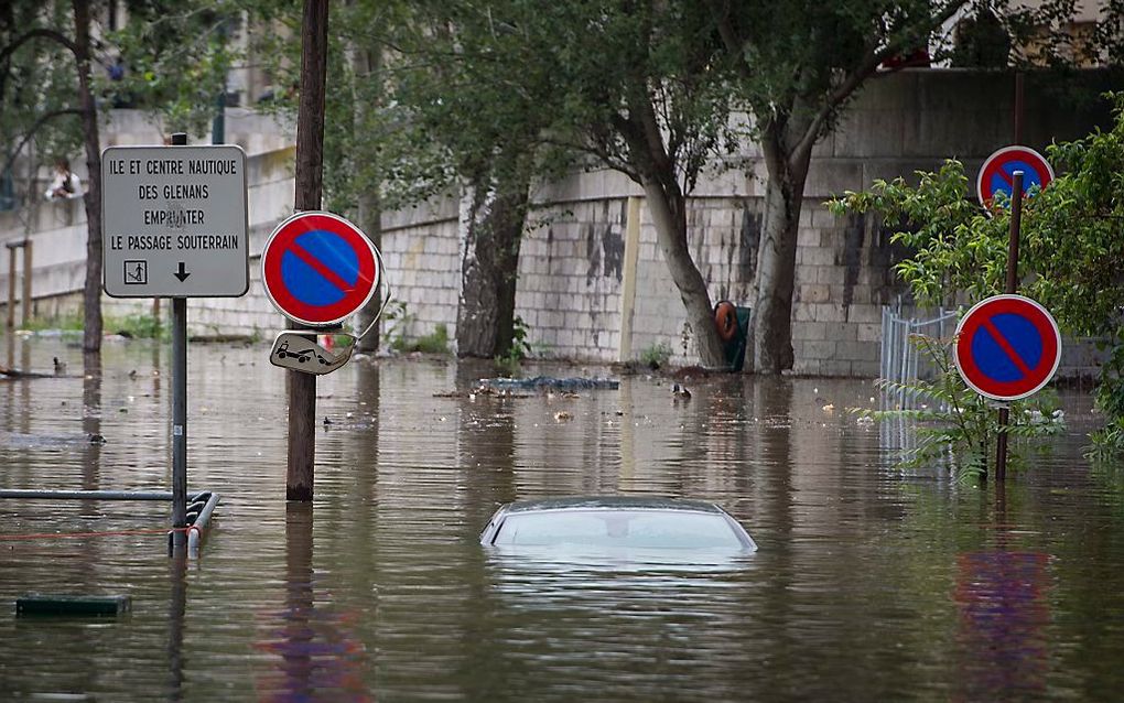 De rivier de Seine dreigt