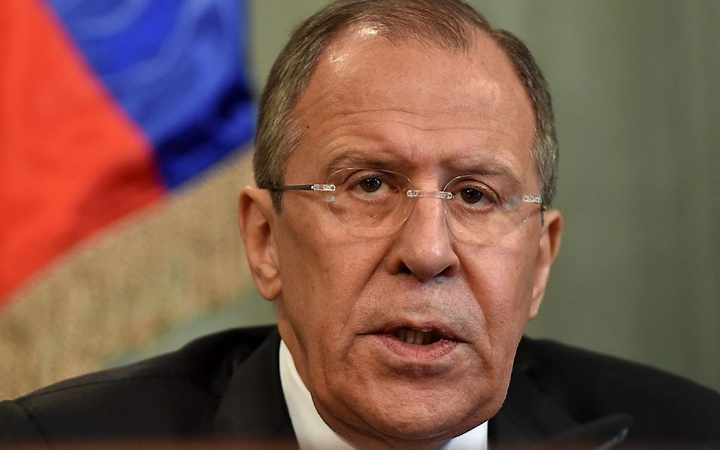 Sergej Lavrov. beeld AFP