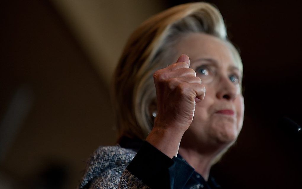 Clinton. Beeld AFP