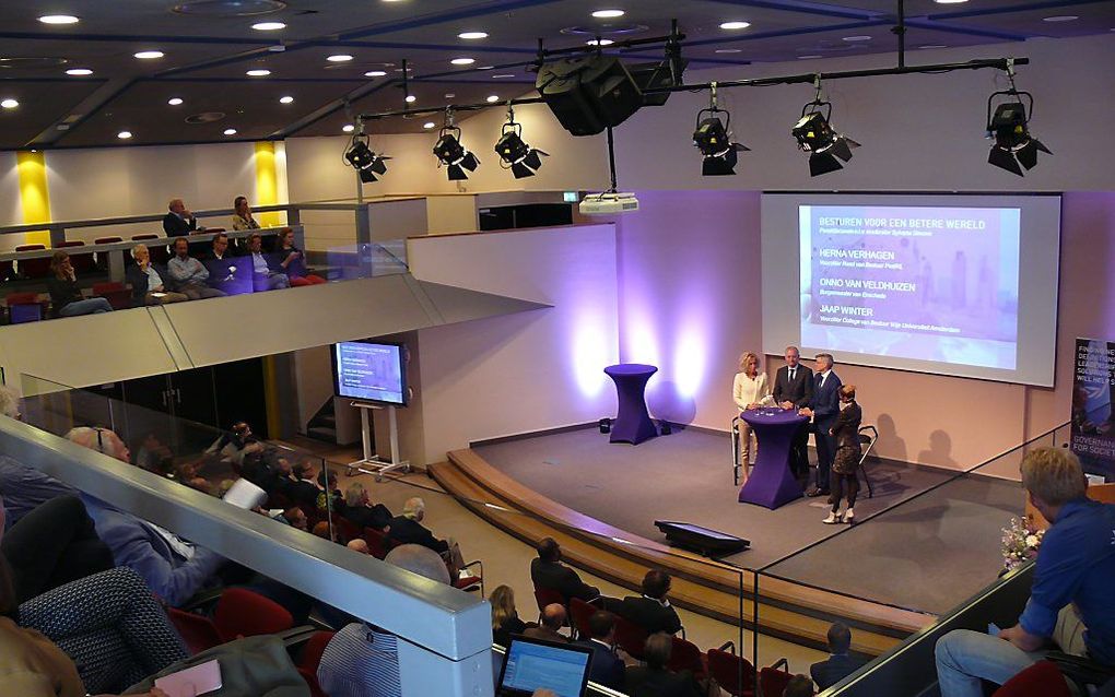 VU-Lustrumconferentie vrijdag. beeld RD