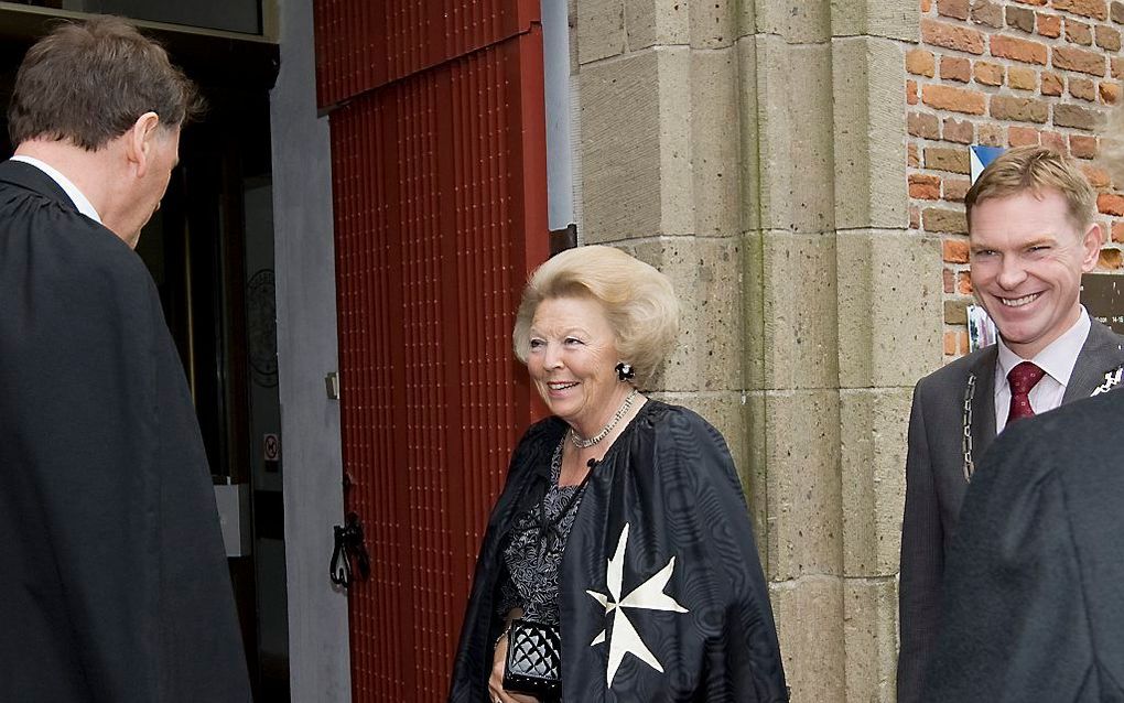 Ook prinses Beatrix is Erecommandeur van de Johanniter Orde. beeld ANP