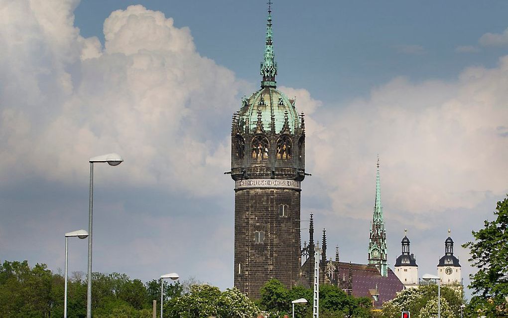 De Evangelische Kerk van Duitsland worstelt met haar wortels.   beeld RD, Henk Visscher