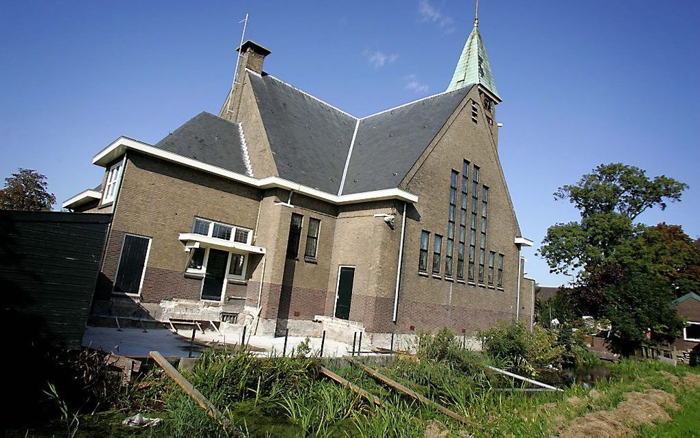 Kerkgebouw van de hervormde gemeente in Vinkeveen. beeld RD, Anton Dommerholt