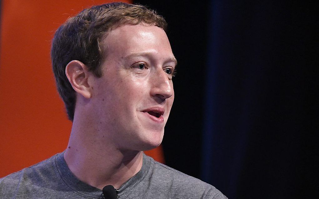 Mark Zuckerberg, de oprichter van Facebook. beeld AFP