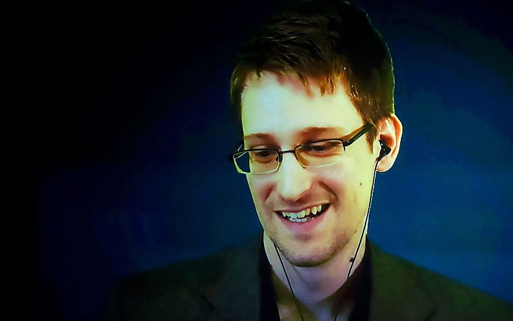 De bekende klokkenluider Edward Snowden. beeld ANP