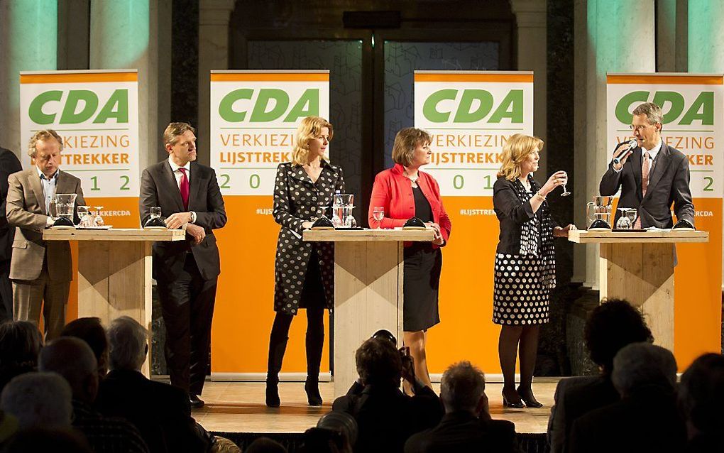 Het debat in de Laurenskerk. Foto ANP