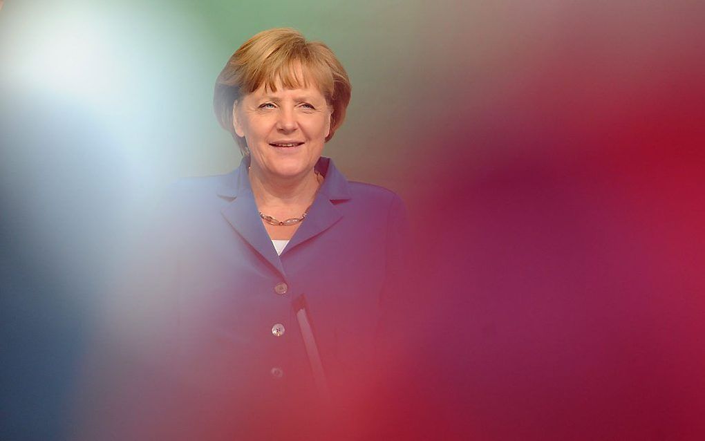 De Duitse bondskanselier Angela Merkel. Foto EPA