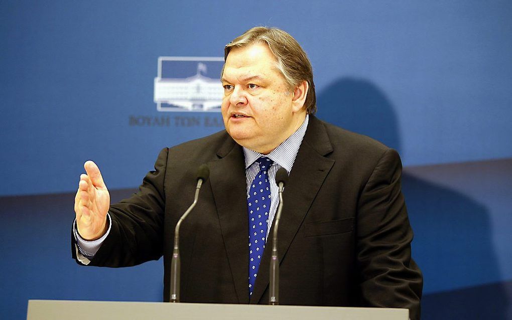 Socialistische leider Venizelos.  Foto EPA