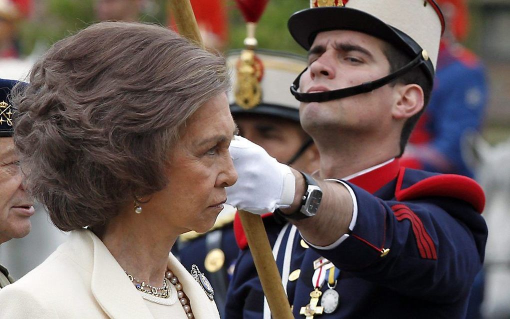 De Spaanse koningin Sofia. Foto EPA