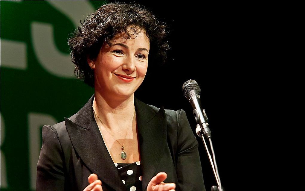 Voormalig partijleider GroenLinks Halsema.  Foto ANP