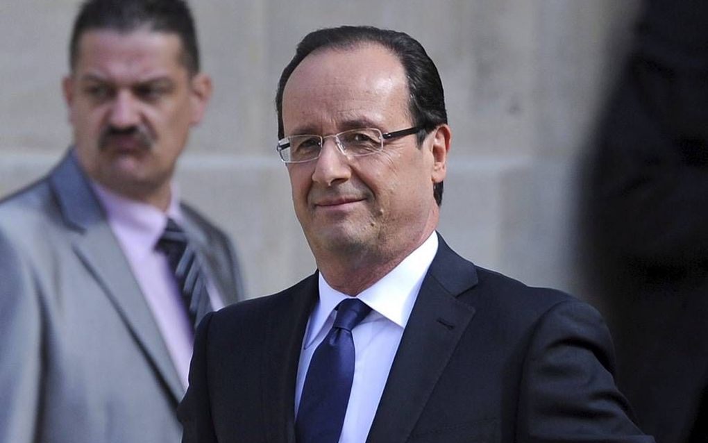 De Franse president François Hollande. Foto EPA