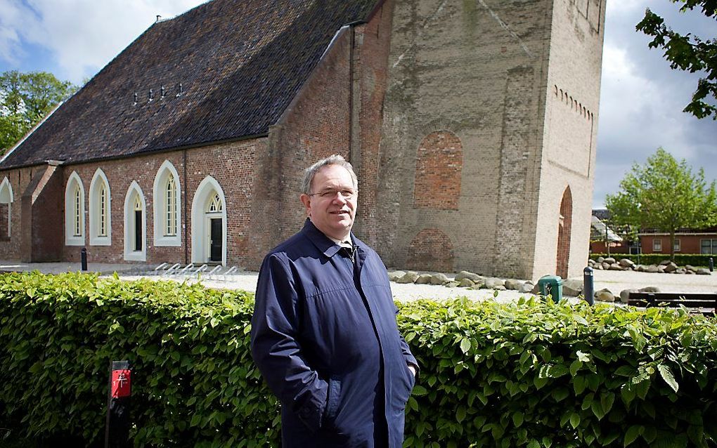 Ds. H. van Wingerden: „Helderheid kan goed samengaan met diepgang.” beeld Sjaak Verboom