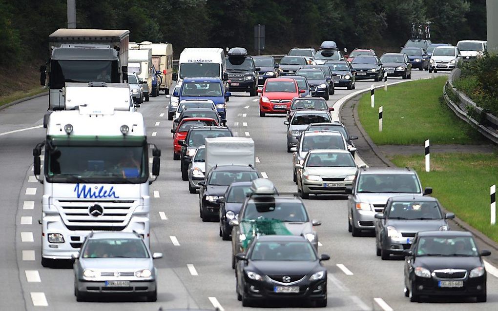 Duitse 'Autobahn'. Foto EPA