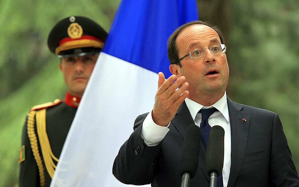 President François Hollande van Frankrijk. Foto EPA