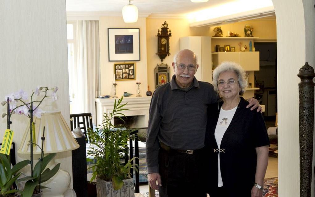 Magdy en Nawal Ramzy emigreerden in 1962 als eerste kopten naar Nederland. In hun huis in Oss vond in 1964 de eerste koptisch-orthodoxe dienst plaats. Foto RD, Anton Dommerholt