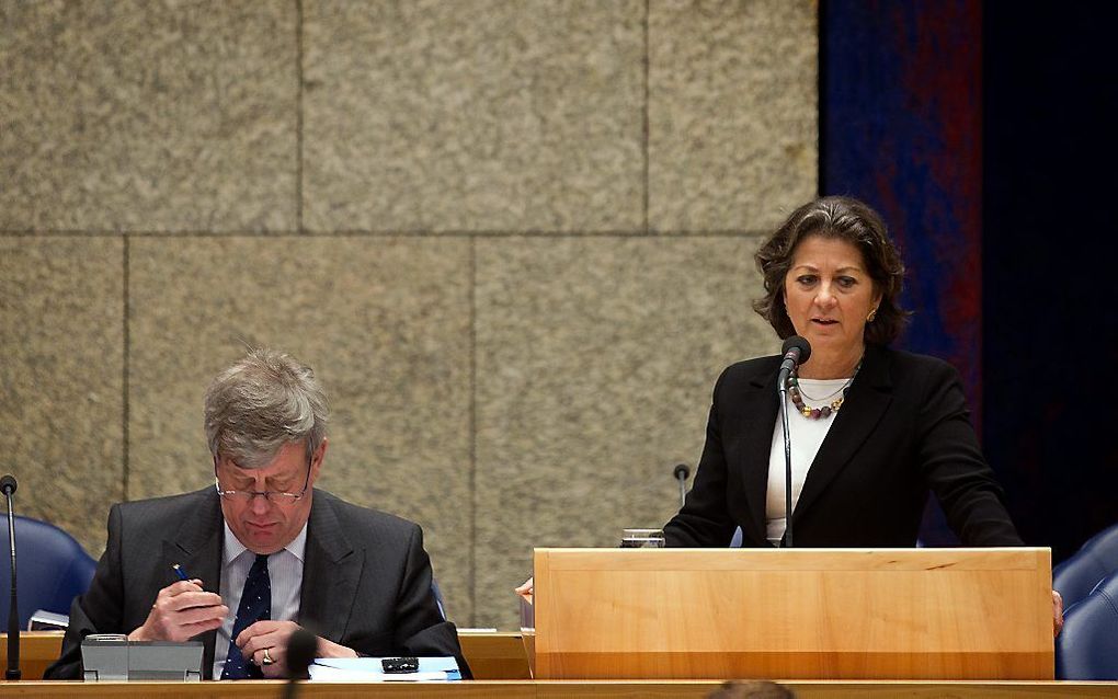 Staatssecretaris Veldhuijzen van Zanten. Foto ANP