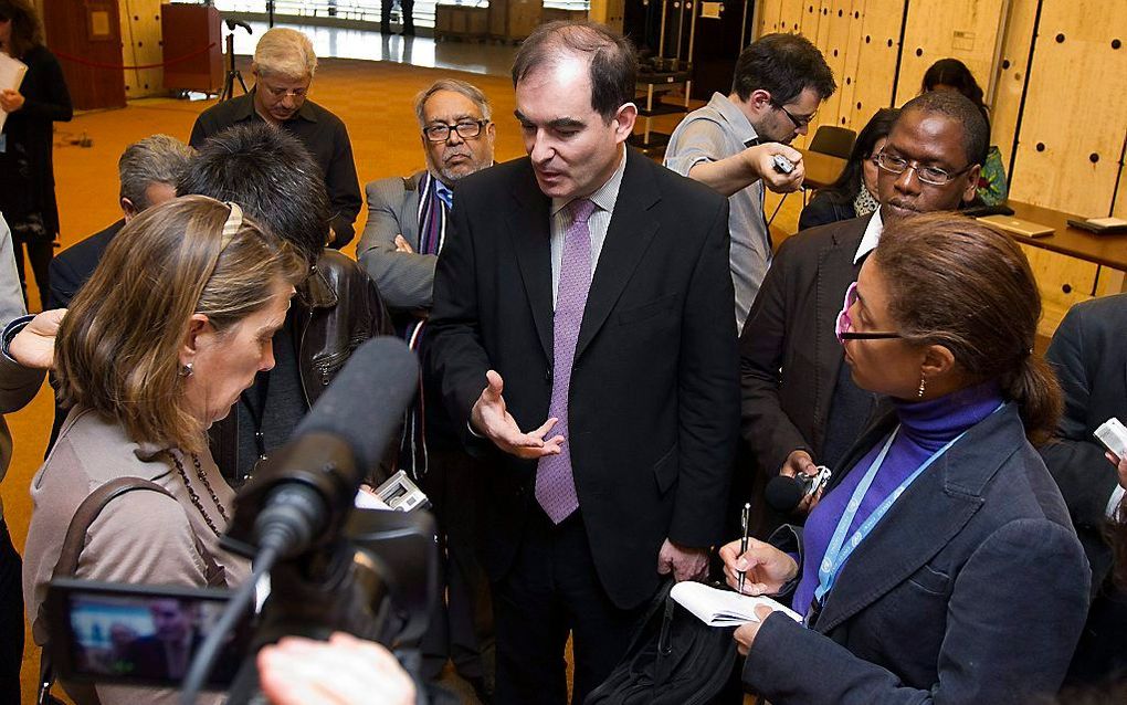 Voorzitter van het Syrische Humanitaire Forum van de VN, John Ging.    Foto EPA