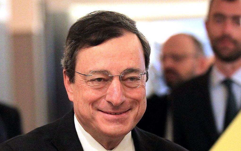 President ECB, Mario Draghi.  Foto EPA