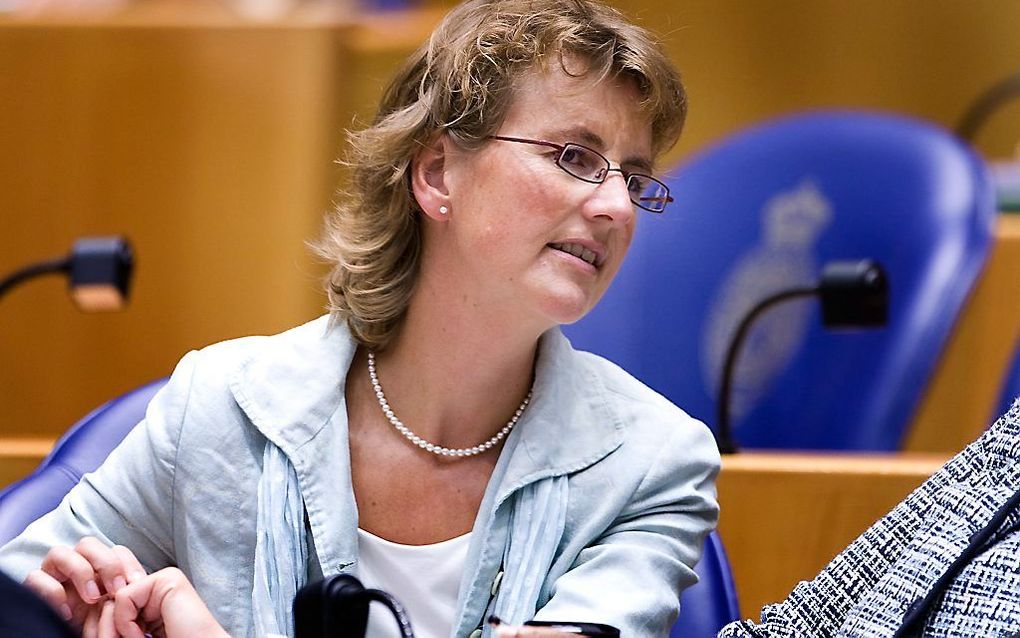 CU-Kamerlid Wiegman in 2008. Foto ANP