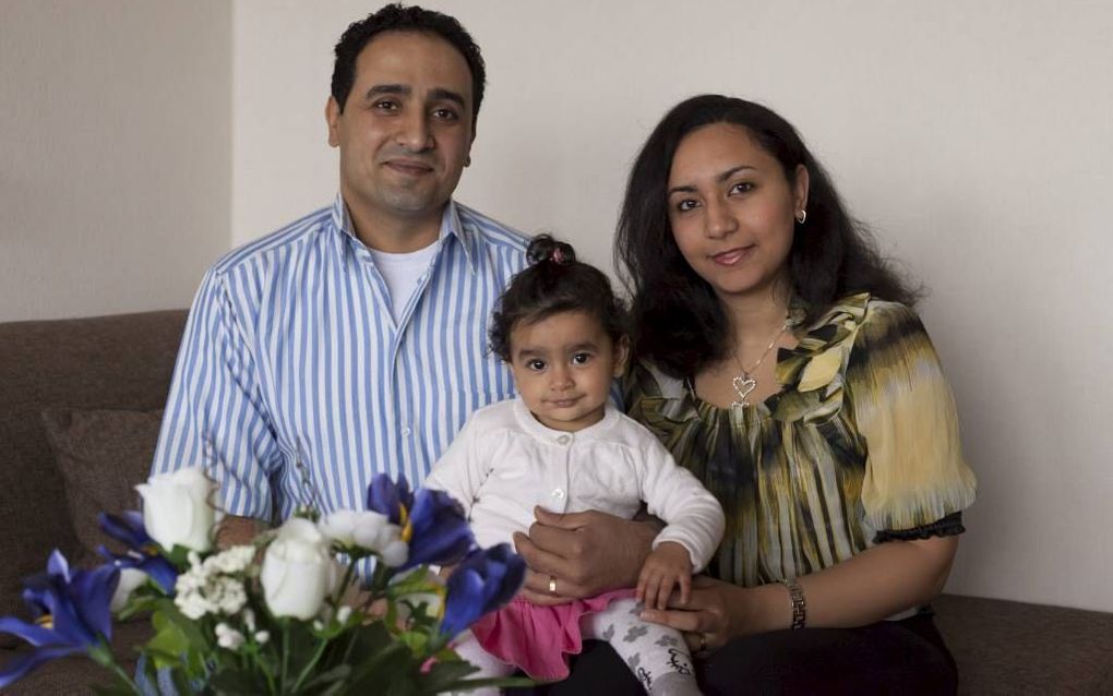 De familie Emad Samir uit Amersfoort is lid van de koptisch-orthodoxe kerk in Utrecht. Foto André Dorst