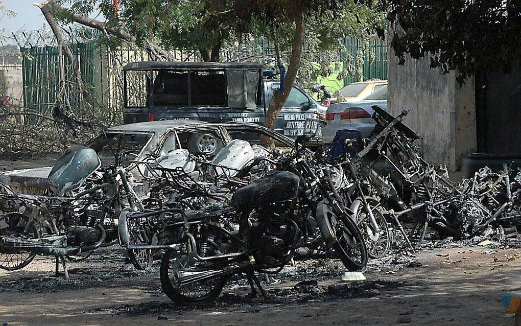 Boko Haram wordt verantwoordelijk gehouden voor honderden aanslagen op veiligheidstroepen en burgers in Nigera. Foto EPA