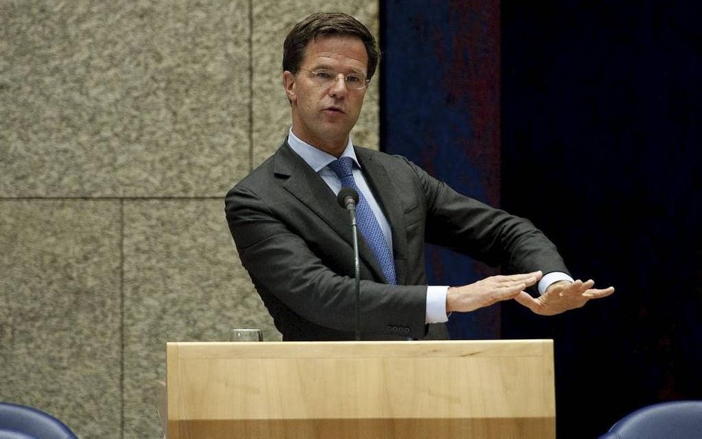 Premier Rutte. Foto ANP