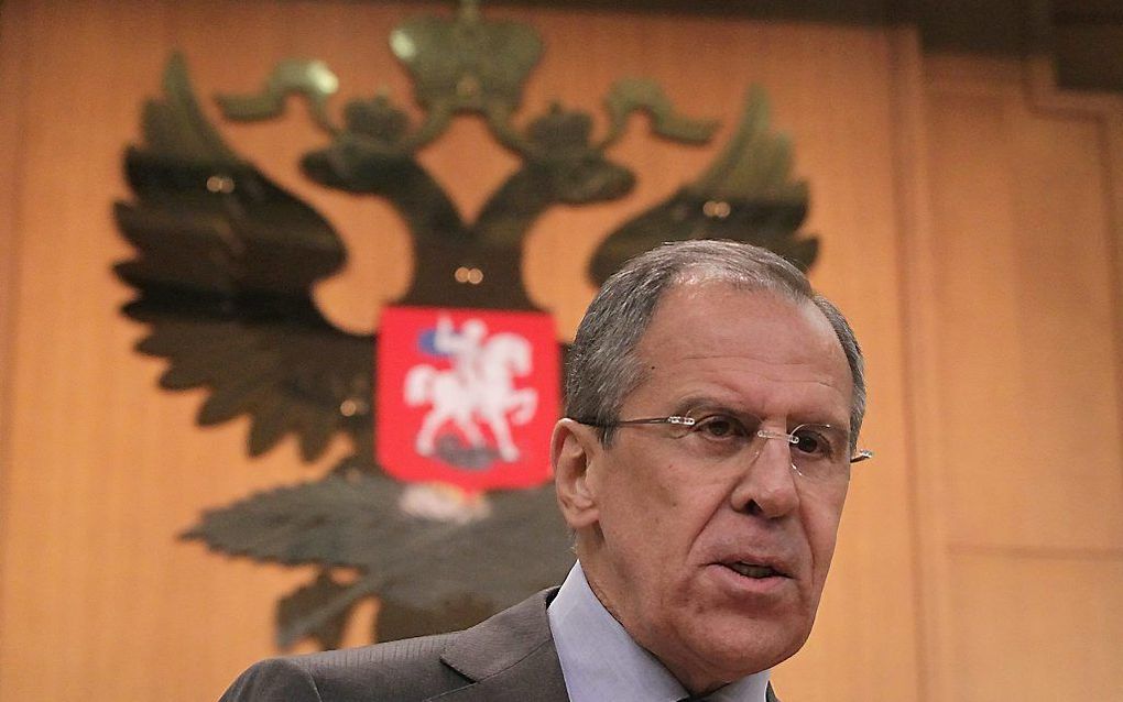 Sergej Lavrov bespreekt zaterdag de situatie in Syrië