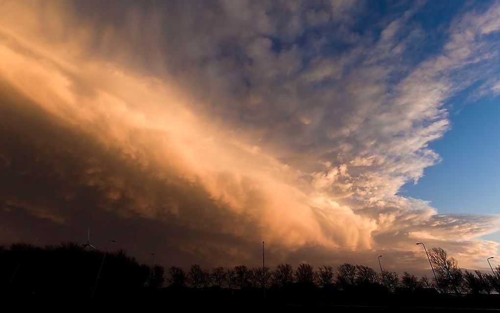 Wolkenlucht. Foto ANP