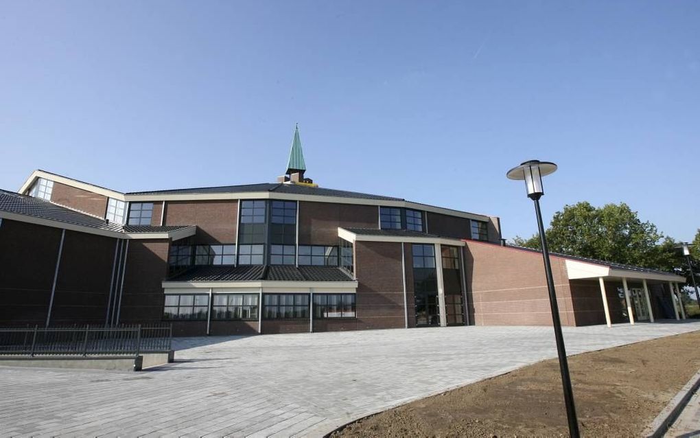 Het kerkgebouw van de gereformeerde gemeente in Nederland te Barneveld.  Foto RD, Anton Dommerholt