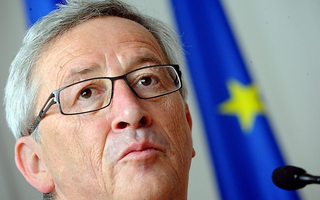 Jean-Claude Juncker, voorzitter van de vergadering van ministers van Financiën van de EU-landen.  Foto EPA