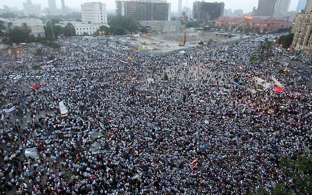 Tahrirplein in Caïro.  Foto EPA