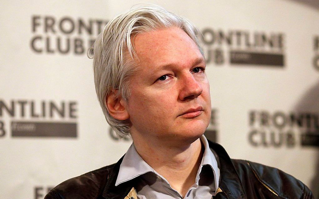 Julian Assange, oprichter WikiLeaks. Foto EPA