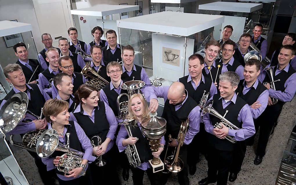 Brassband Schoonhoven. Foto Stichting De Barneveldse Beiaard