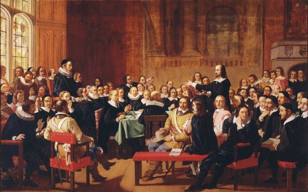 Baillie was afgevaardigde namens de Schotse Kerk op de Westminister Assembly die in 1643 werd gehouden. beeld Wikimedia